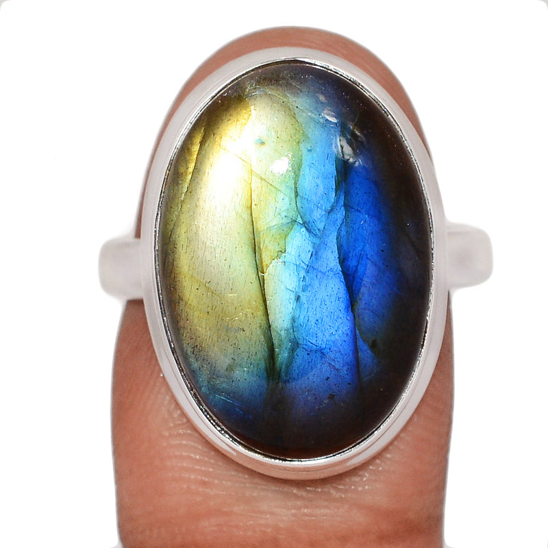 Multi Fire Labradorite Ring - MFLR1564