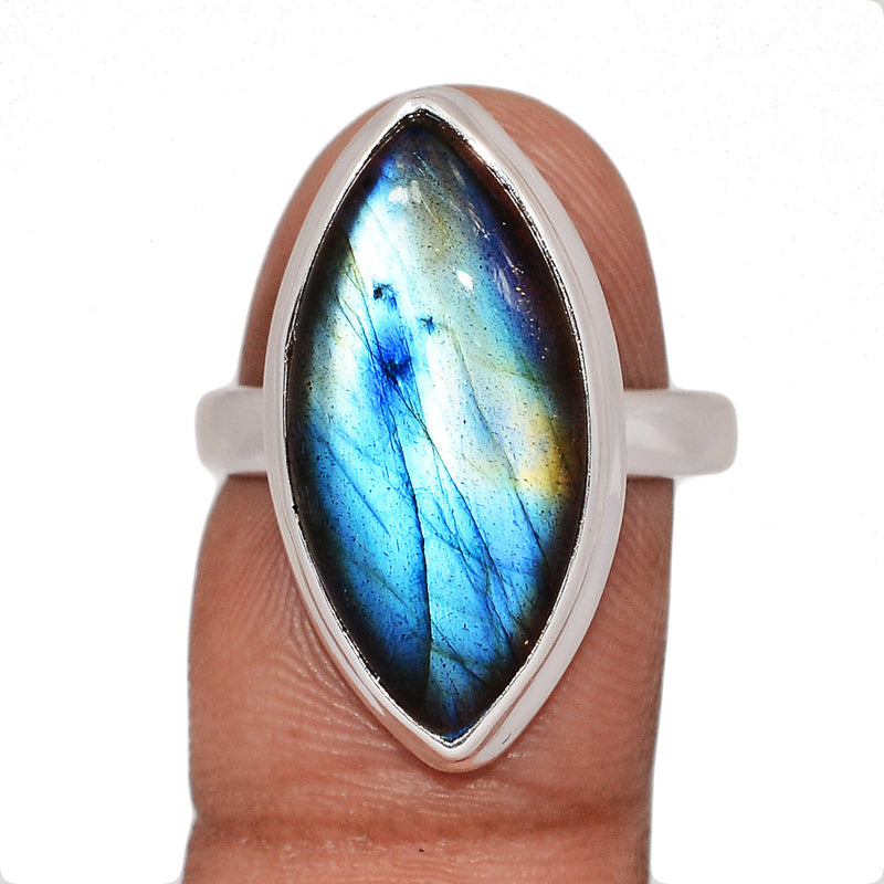 Multi Fire Labradorite Ring - MFLR1565