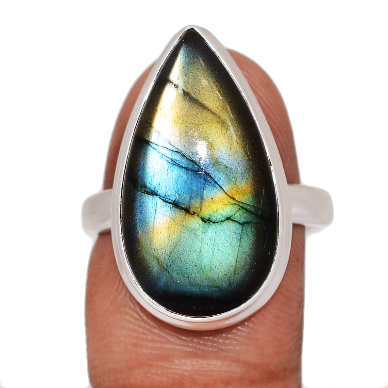 Multi Fire Labradorite Ring - MFLR1566