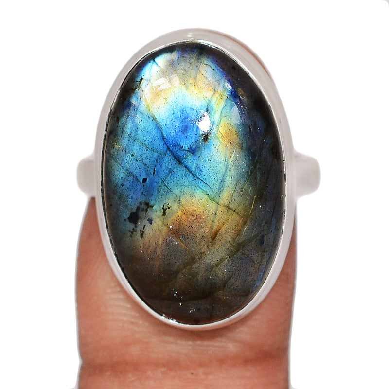 Multi Fire Labradorite Ring - MFLR1572