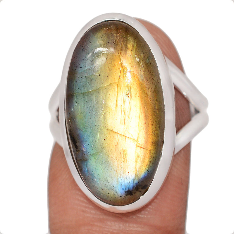 Multi Fire Labradorite Ring - MFLR1573