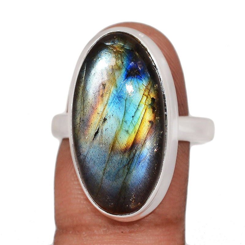 Multi Fire Labradorite Ring - MFLR1577