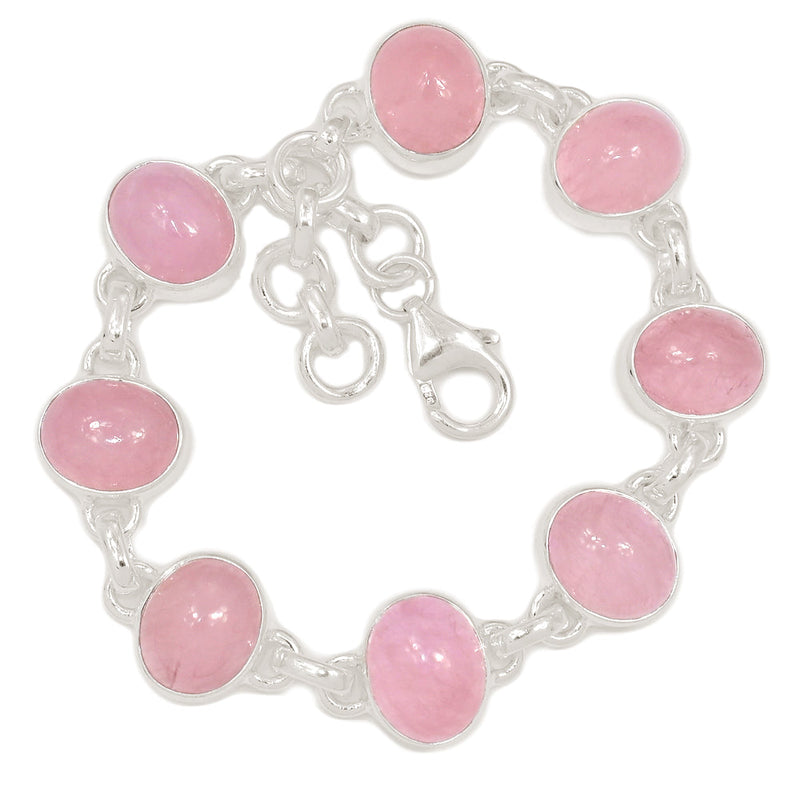 8.1" Morganite Cabochon Bracelets - MGCB18