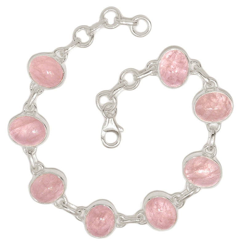 8.5" Morganite Cabochon Bracelets - MGCB29