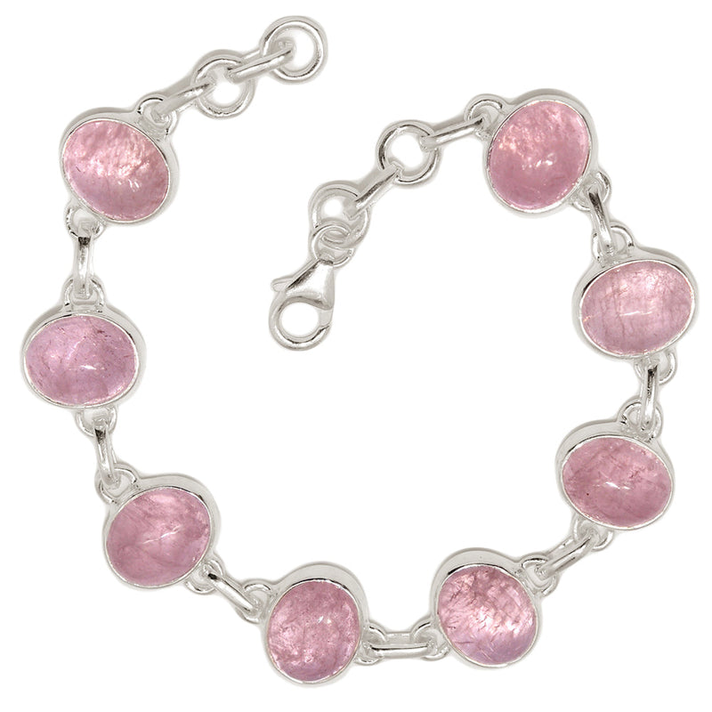 8.1" Morganite Cabochon Bracelets - MGCB30