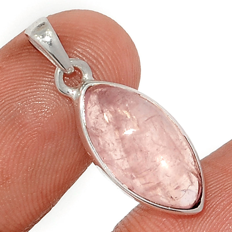 1.1" Morganite Cabochon Pendants - MGCP195