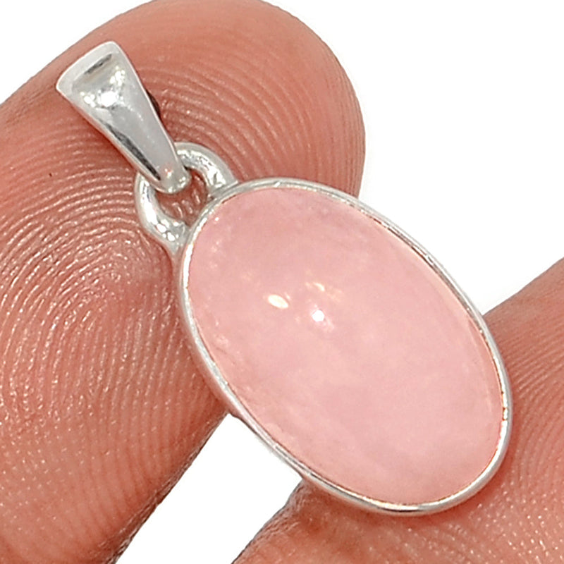 1" Morganite Cabochon Pendants - MGCP203
