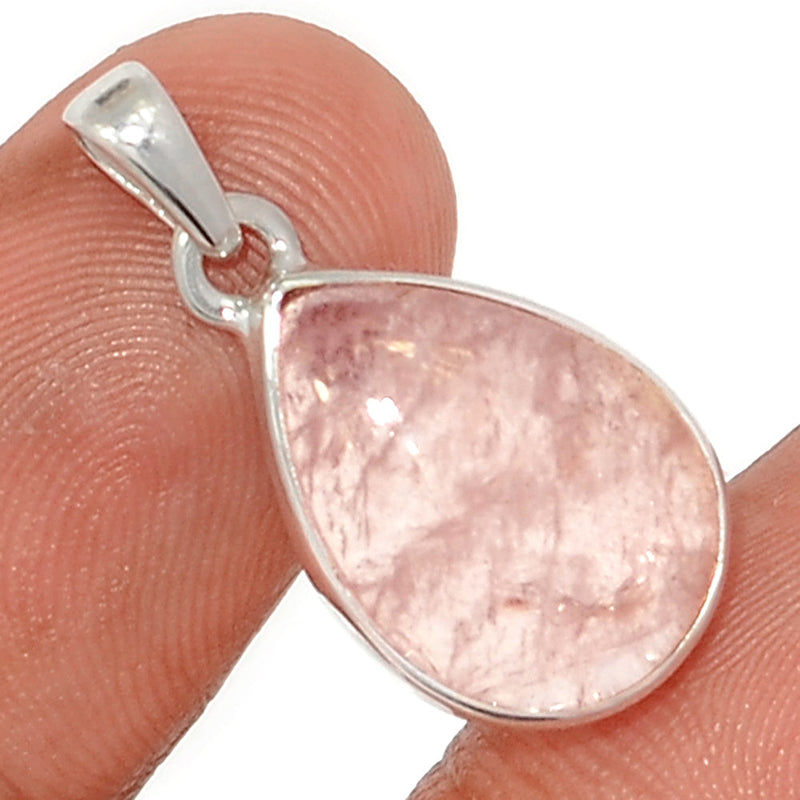1.1" Morganite Cabochon Pendants - MGCP207