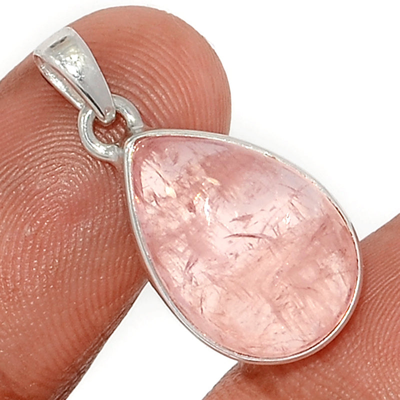 1.1" Morganite Cabochon Pendants - MGCP214