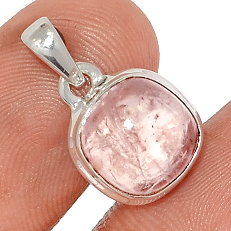 0.7" Morganite Cabochon Pendants - MGCP224