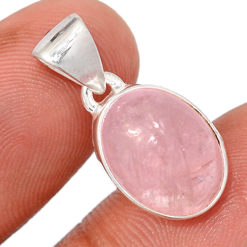 1" Morganite Cabochon Pendants - MGCP227
