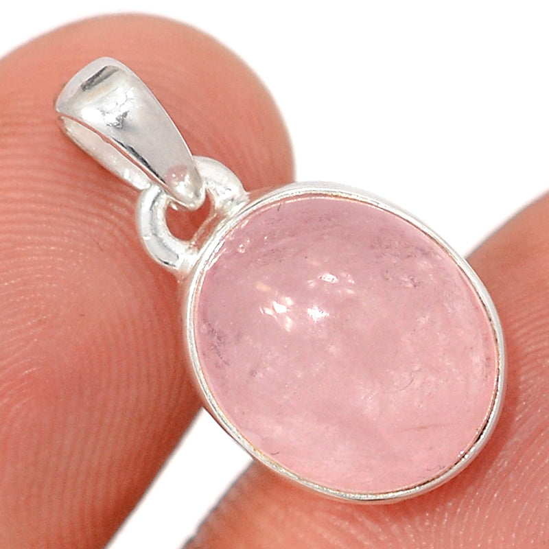 0.8" Morganite Cabochon Pendants - MGCP230