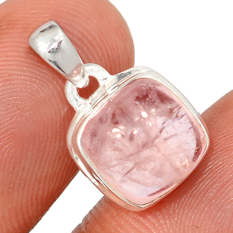 0.7" Morganite Cabochon Pendants - MGCP234