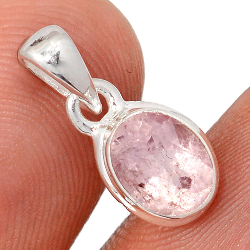 0.6" Morganite Faceted Pendants - MGFP600