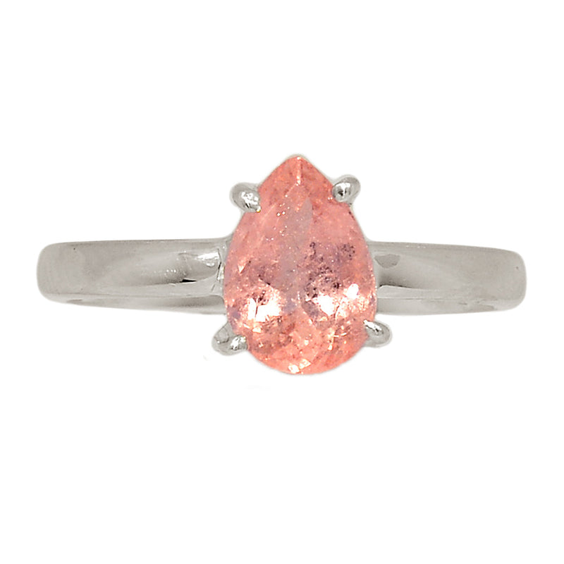 Claw - Morganite Faceted Ring - MGFR595
