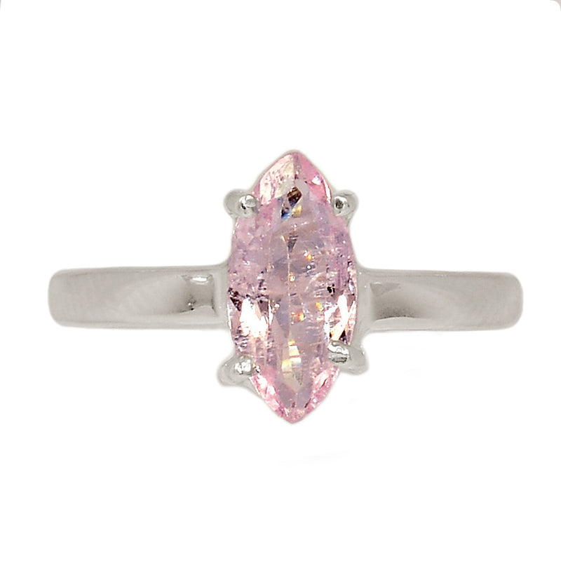 Claw - Morganite Faceted Ring - MGFR599