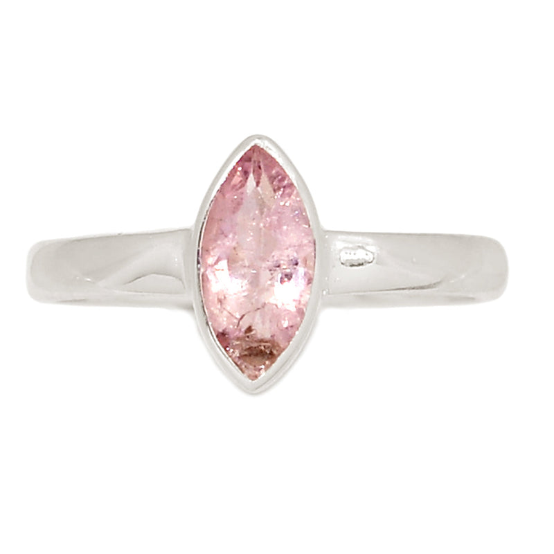 Morganite Faceted Ring - MGFR653