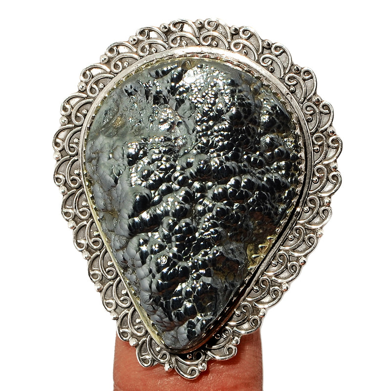 Jumbo - Blister Hematite Rings - MIXR362 - Weight 20.5 grm