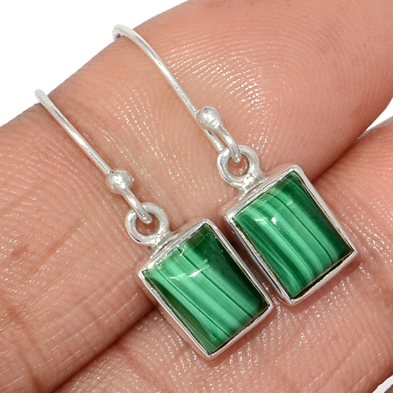 1.1" Malachite Earrings - MLAE1852