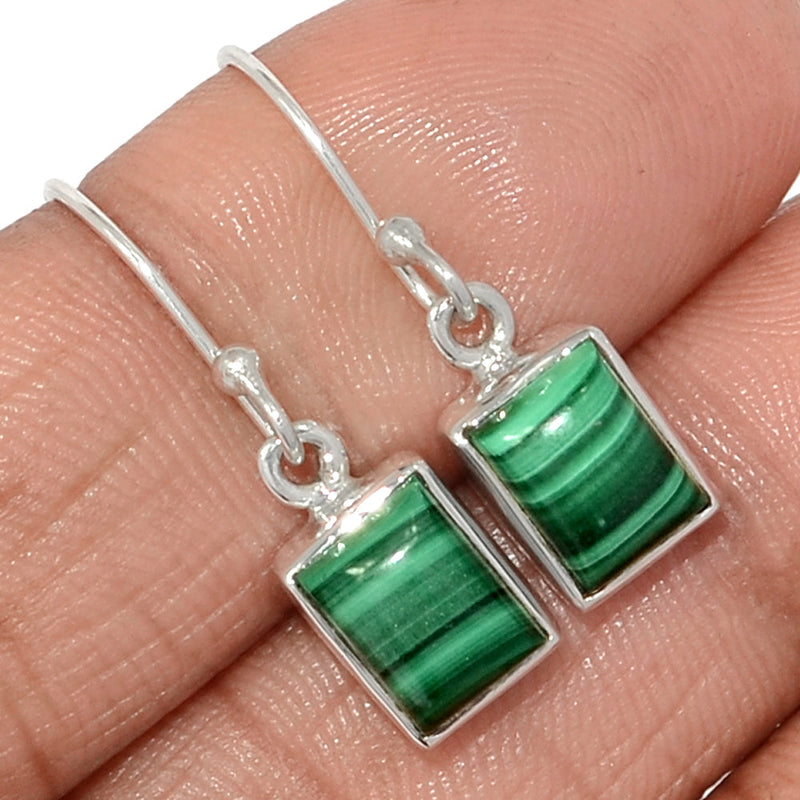 1.1" Malachite Earrings - MLAE1865