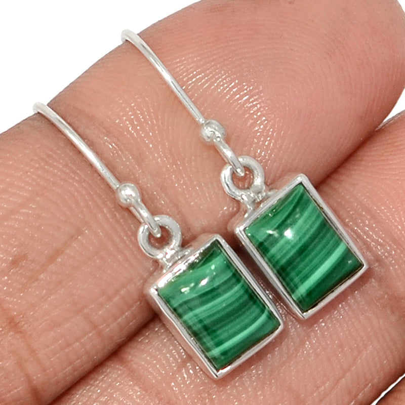 1.1" Malachite Earrings - MLAE1868