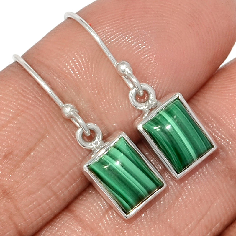 1.1" Malachite Earrings - MLAE1872