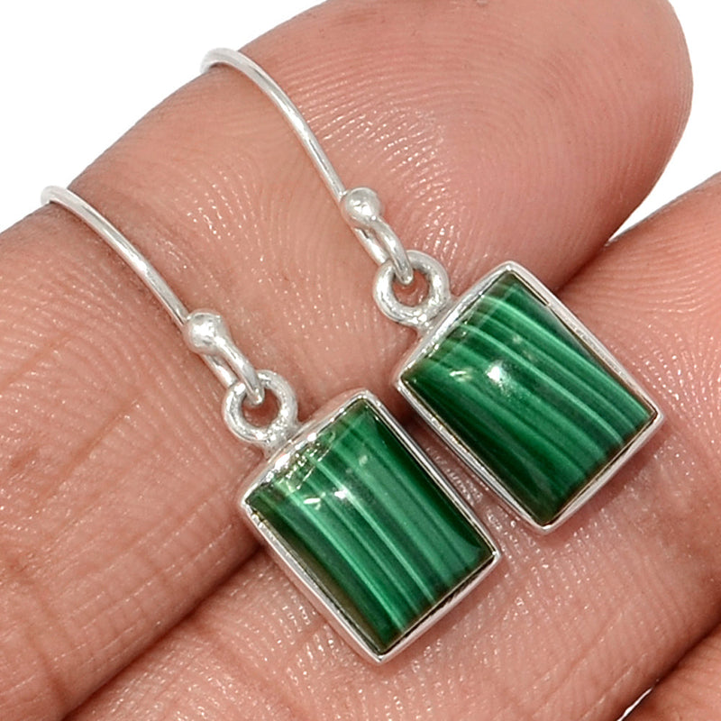 1.1" Malachite Earrings - MLAE1875