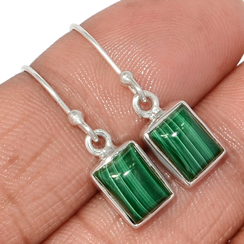 1.1" Malachite Earrings - MLAE1878