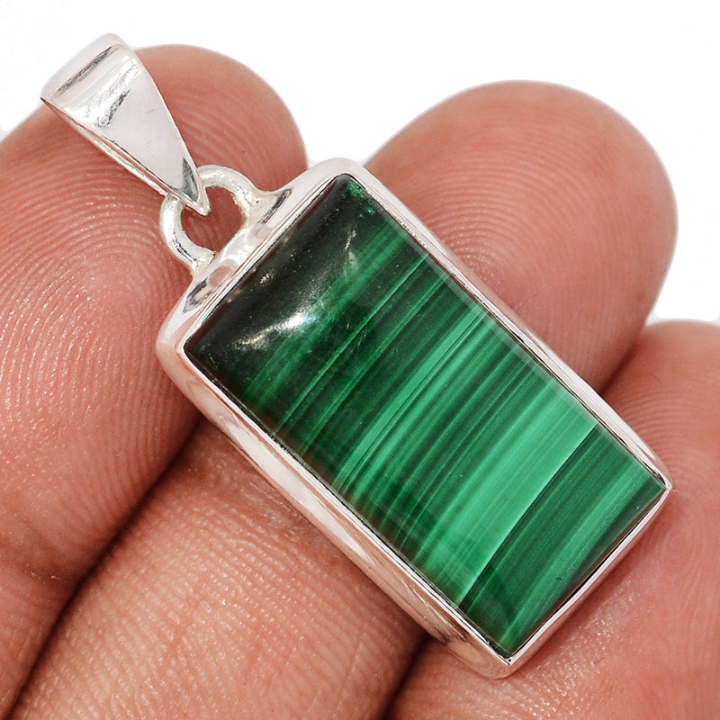 1.5" Malachite Pendants - MLAP3410