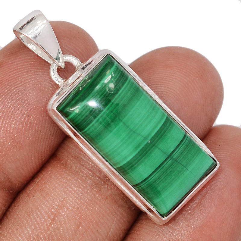 1.5" Malachite Pendants - MLAP3418