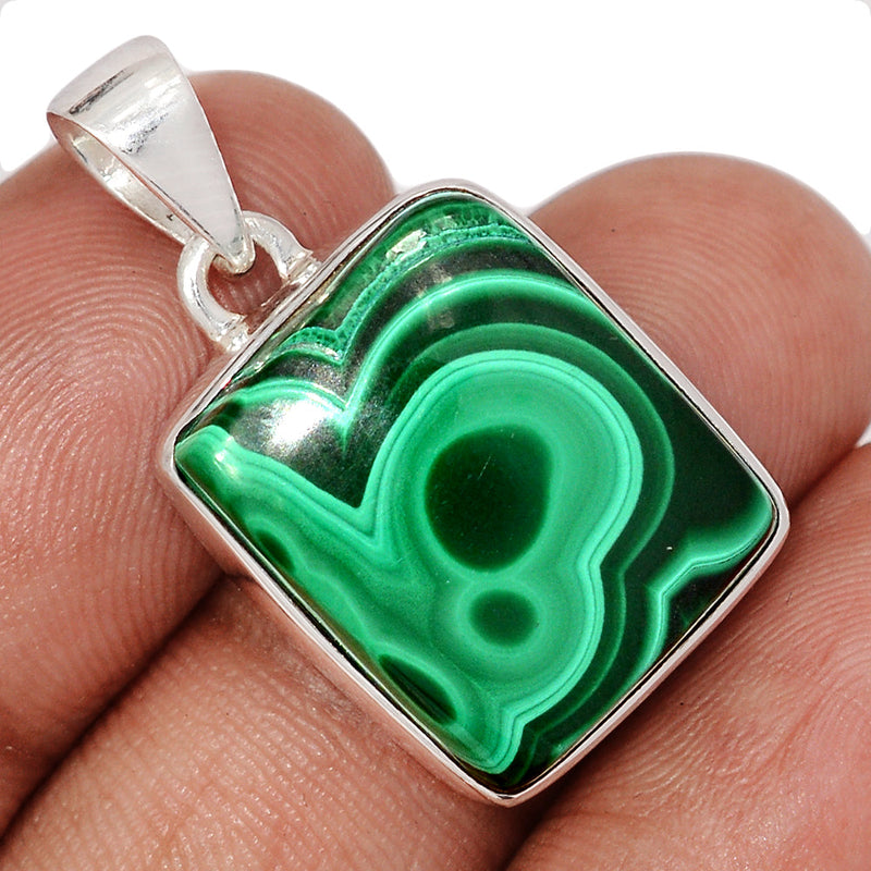 1.2" Malachite Pendants - MLAP3426
