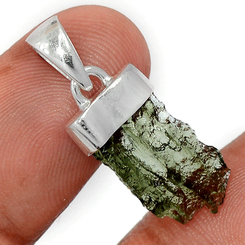 1.1" Moldavite Pendants - MLDP615