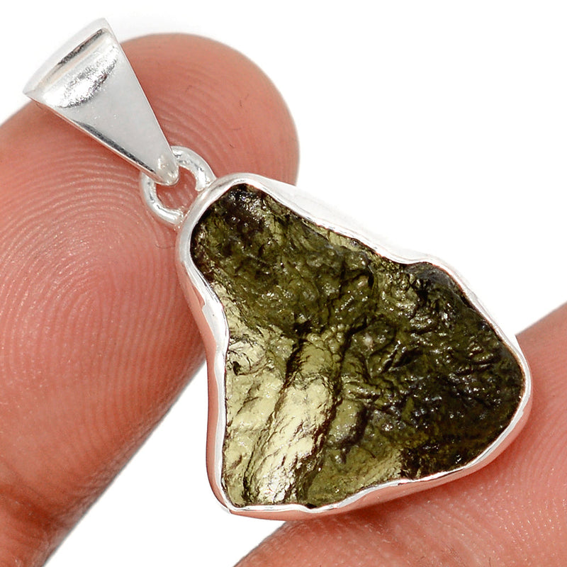 1.2" Moldavite Pendants - MLDP653