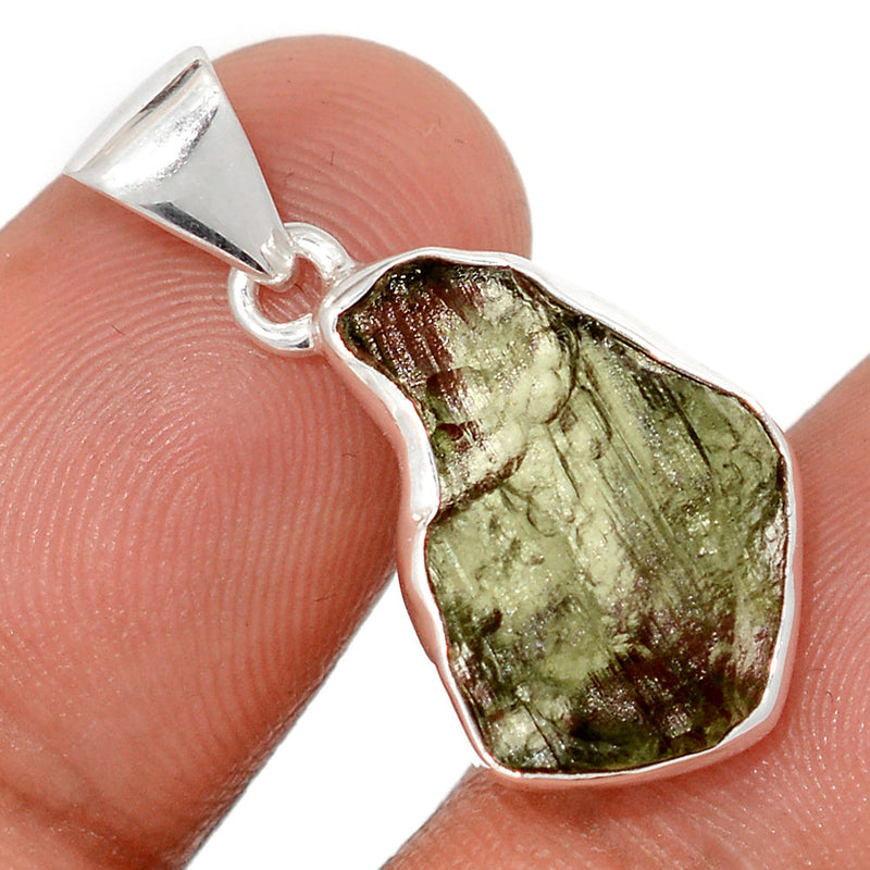 1.1" Moldavite Pendants - MLDP656