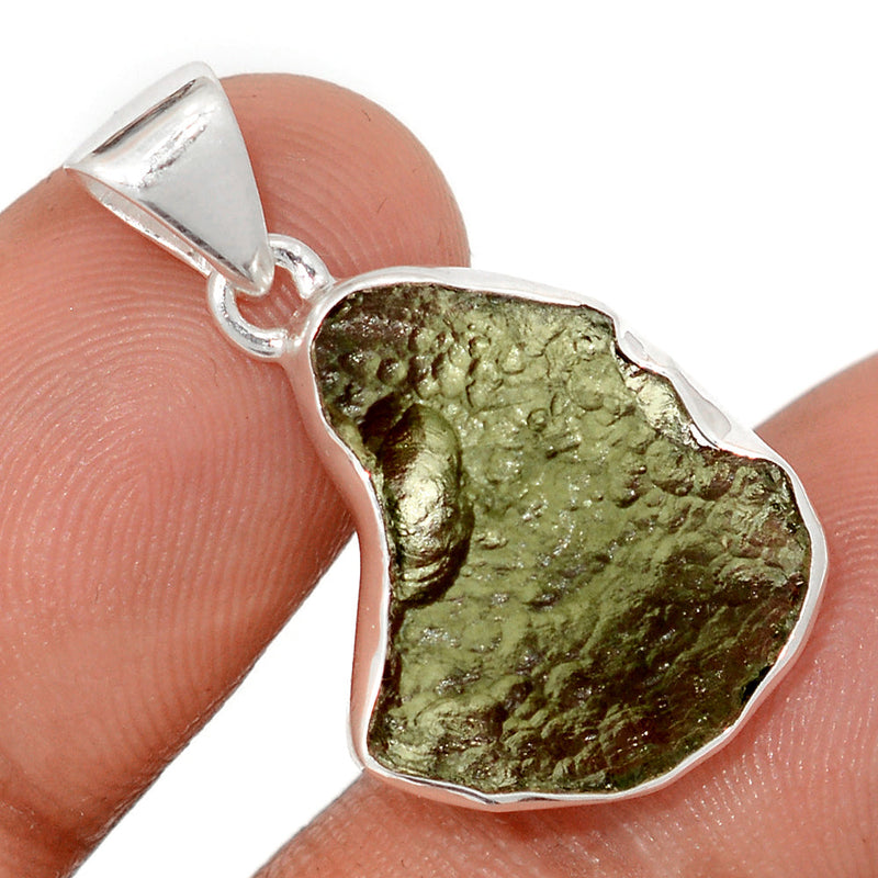 1.2" Moldavite Pendants - MLDP664