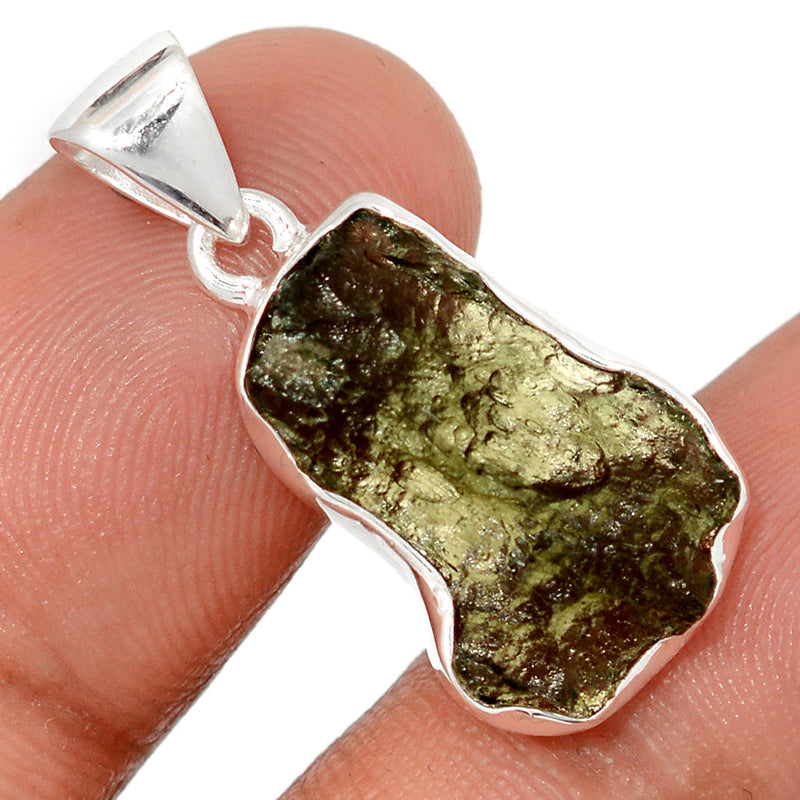 1.1" Moldavite Pendants - MLDP666