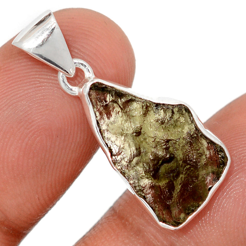 1.1" Moldavite Pendants - MLDP669