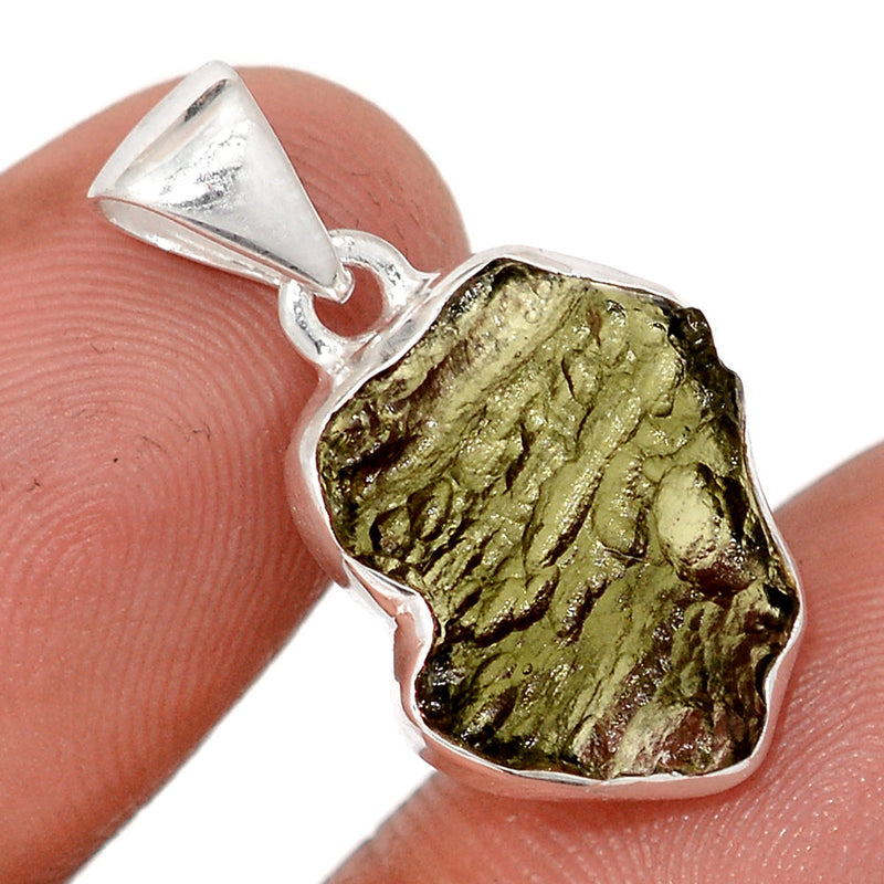 1.1" Moldavite Pendants - MLDP678