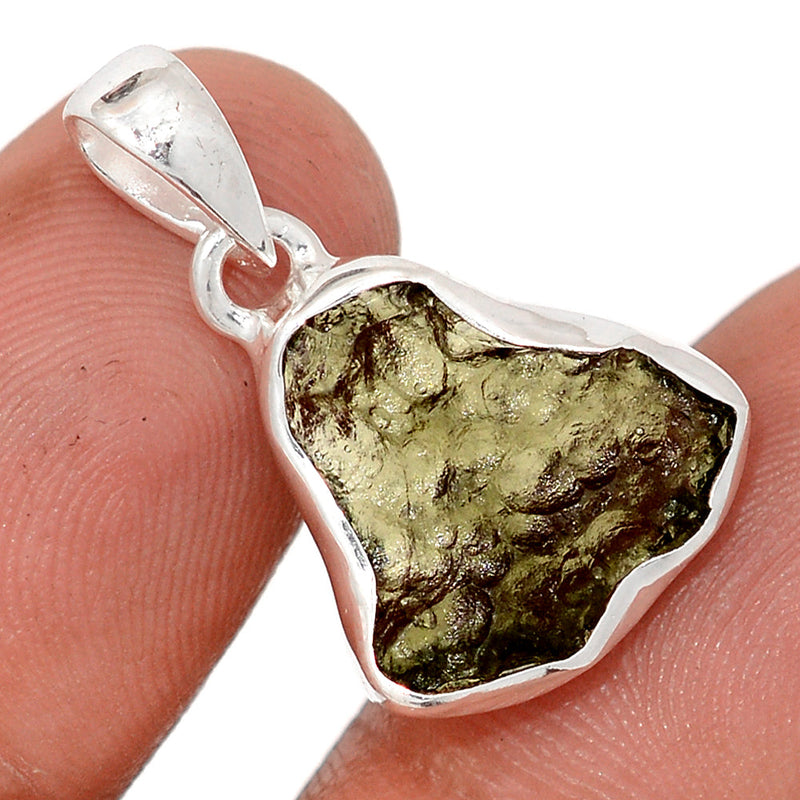 1.1" Moldavite Pendants - MLDP690