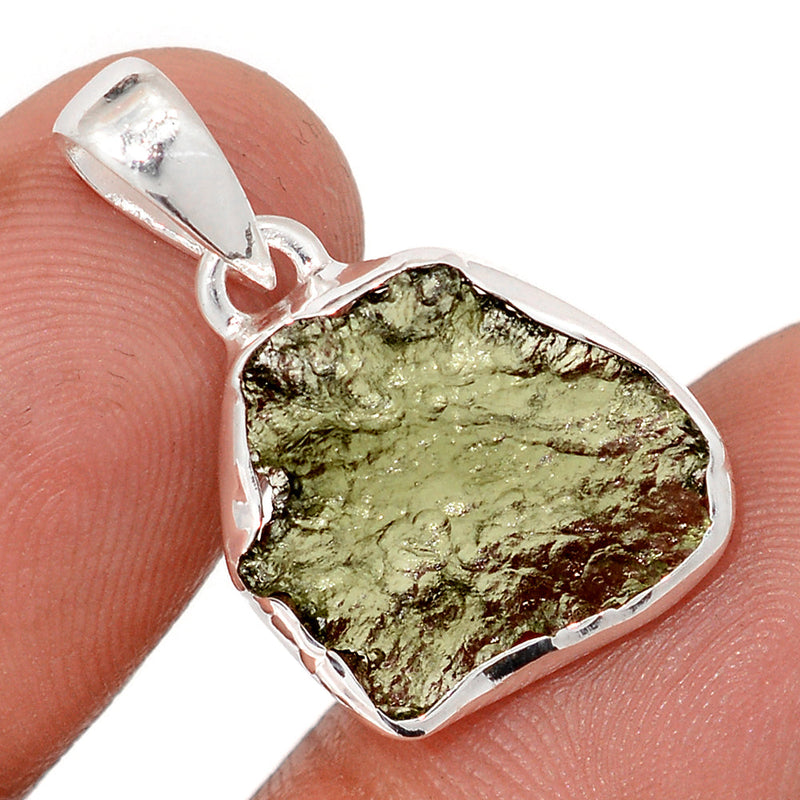 1.1" Moldavite Pendants - MLDP722