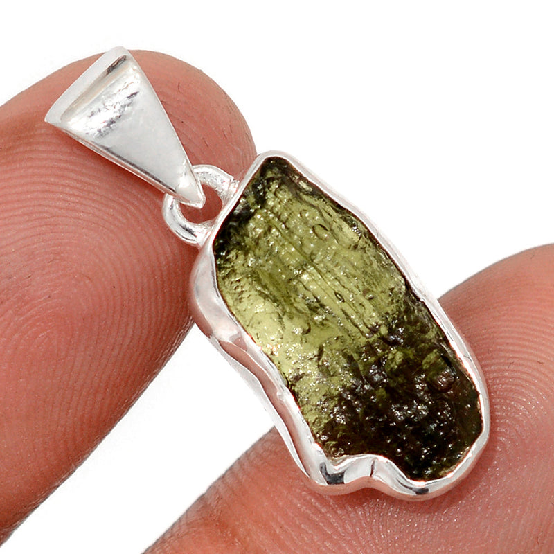 1.1" Moldavite Pendants - MLDP735