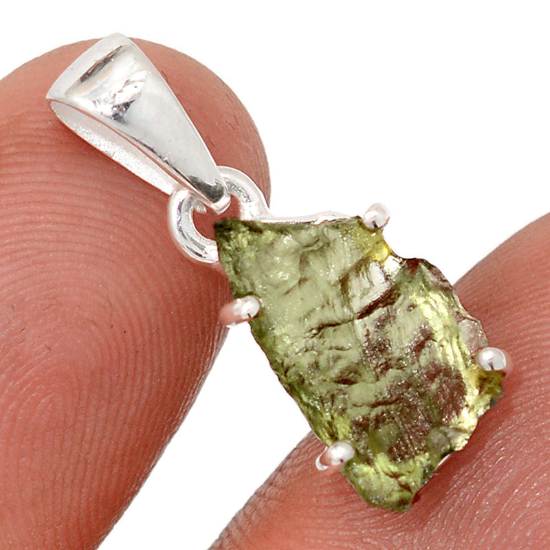 1" Claw - Moldavite Pendants - MLDP737