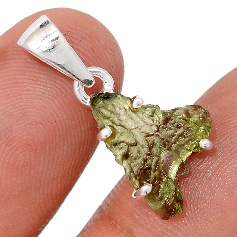 1" Claw - Moldavite Pendants - MLDP746