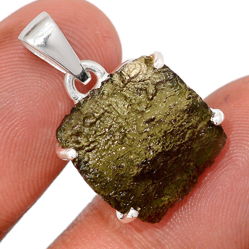 1" Claw - Moldavite Pendants - MLDP770