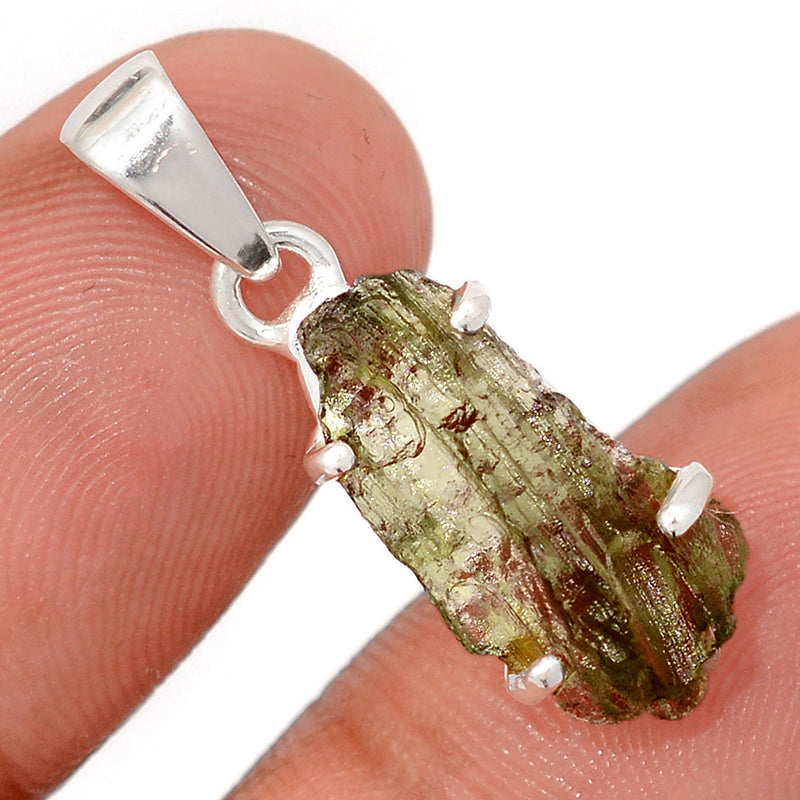 1.1" Claw - Moldavite Pendants - MLDP779