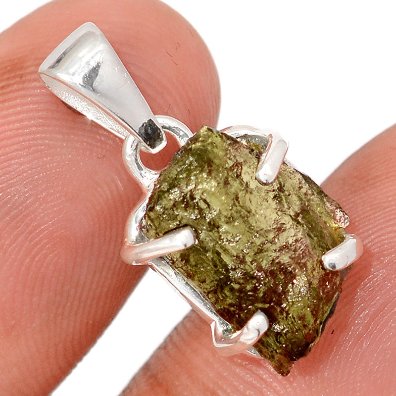 1" Claw - Moldavite Pendants - MLDP788