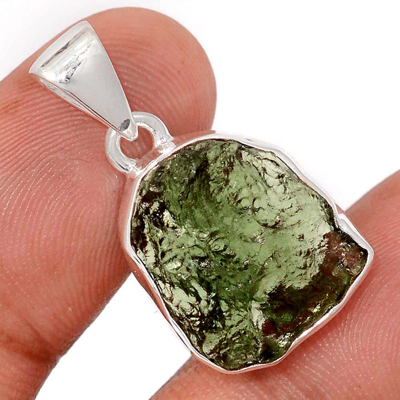 1.1" Moldavite Pendants - MLDP797
