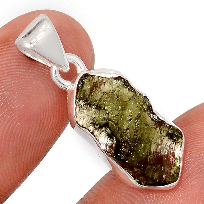 1.1" Moldavite Pendants - MLDP800