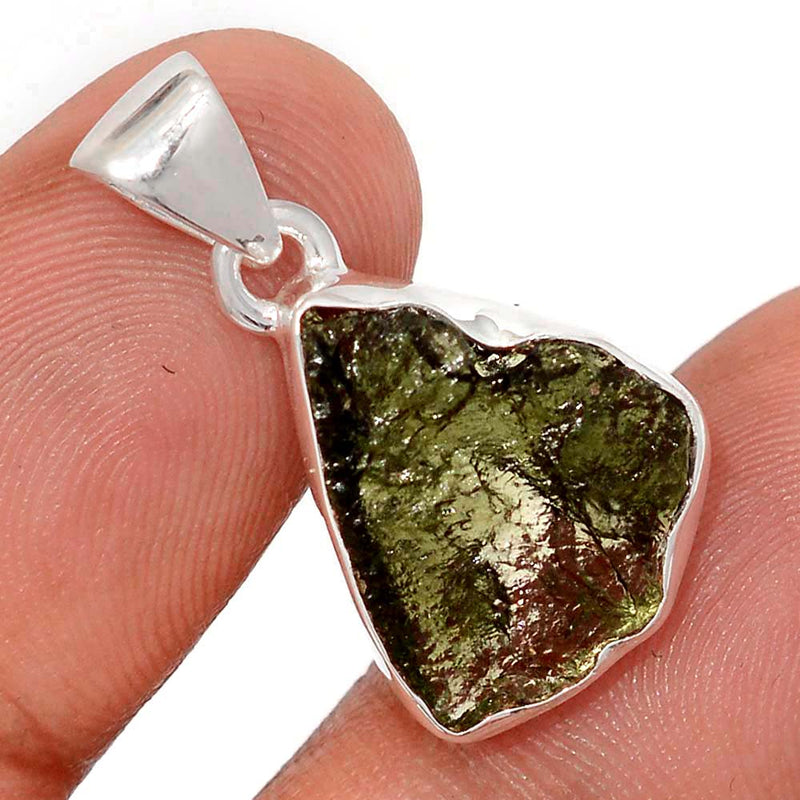 1.1" Moldavite Pendants - MLDP813