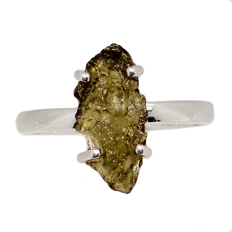 Claw - Moldavite Ring - MLDR529